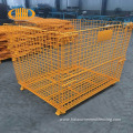 Hot sale stackable storage metal pallet cage/bins